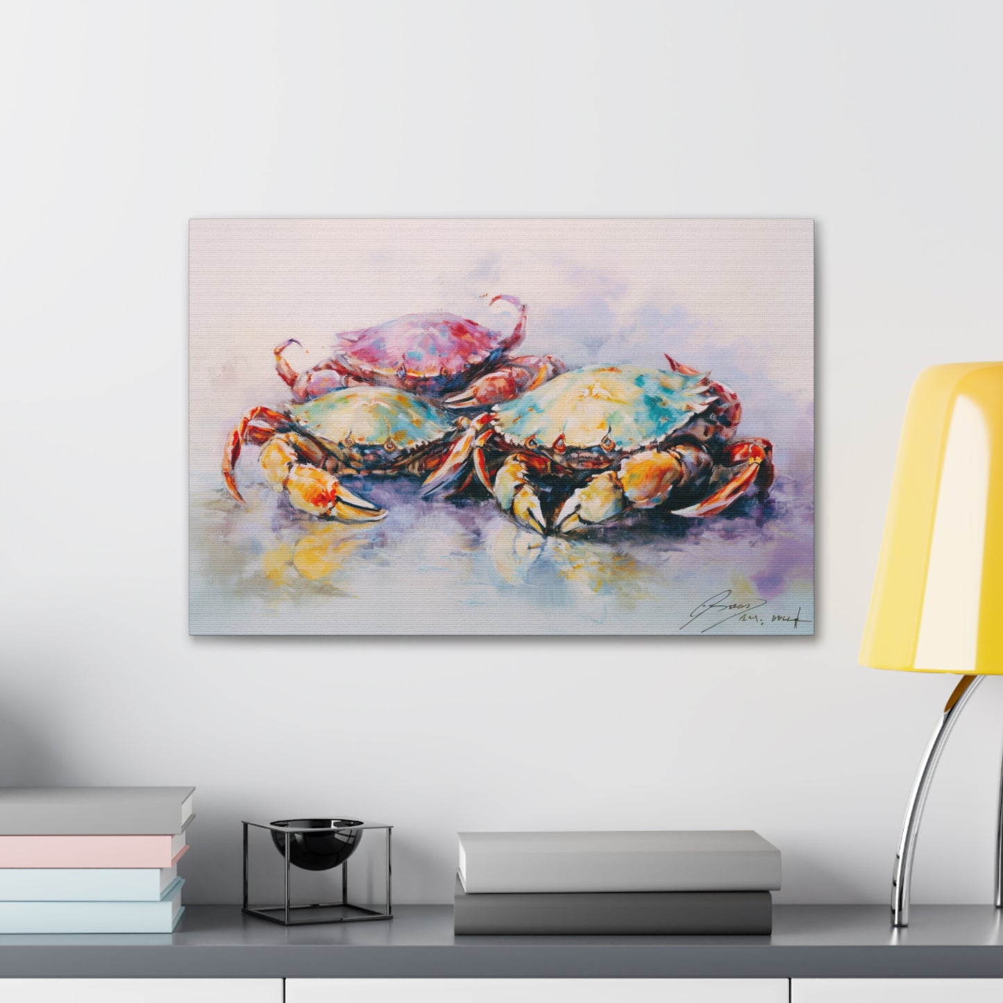 Painting of Crabs Paint for Living Room Oil Painting for Dining Room Painting for Bedroom Painting for Bedroom Painting for Beach