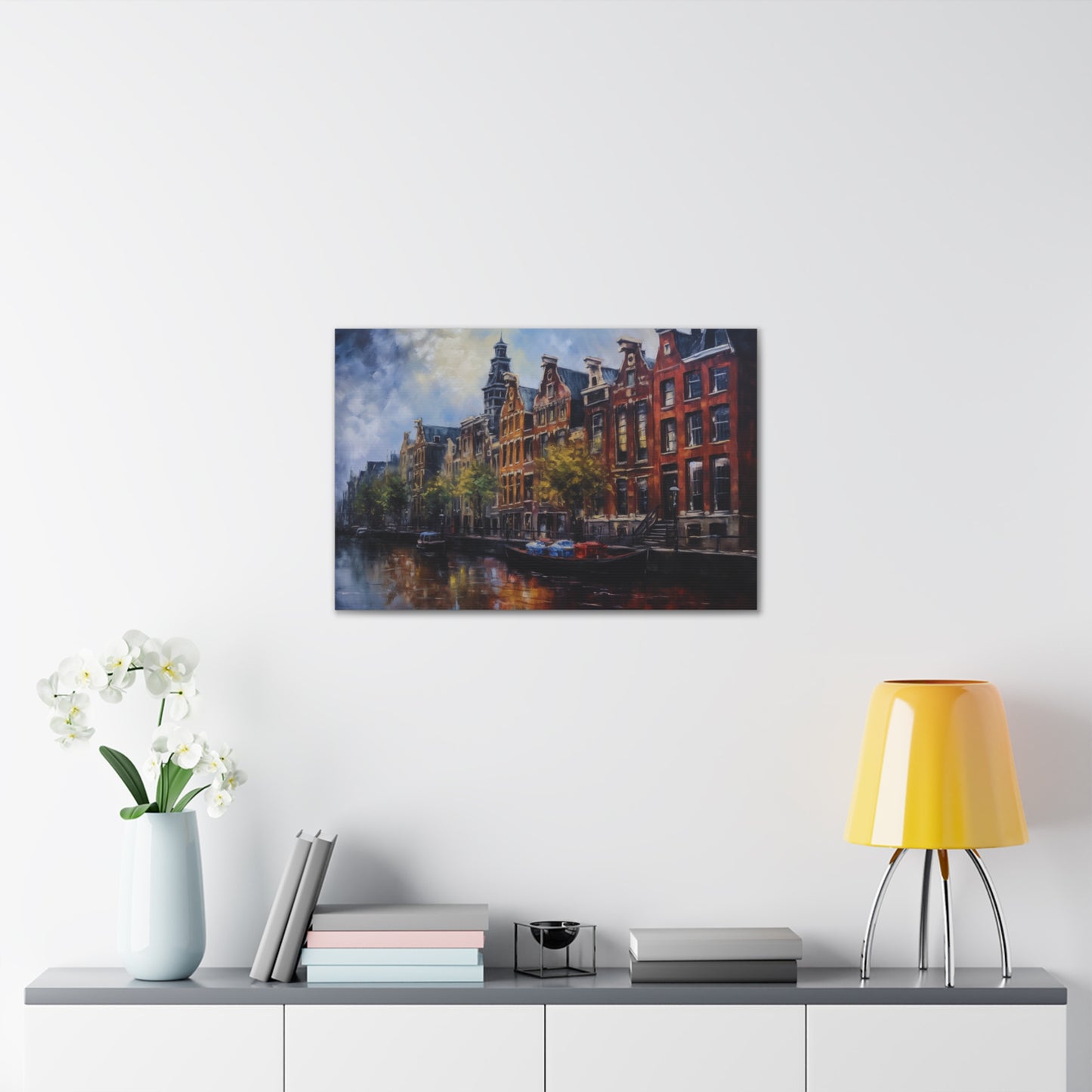 Oil Painting for Living Room Oil Painting for Dining Room Painting for Bedroom Painting for Bedroom Painting of Amsterdam