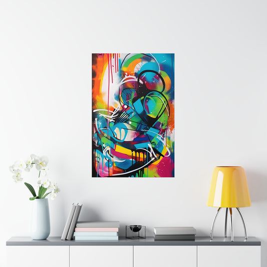 Abstract Art Graffiti Art for Living Room Art for Bedroom Art for Kids Room Art for Office Art