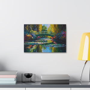 Painting for Living Room Oil Painting for Dining Room Painting for Bedroom Painting for Bedroom Painting on Canvas Lily Bridge Painting