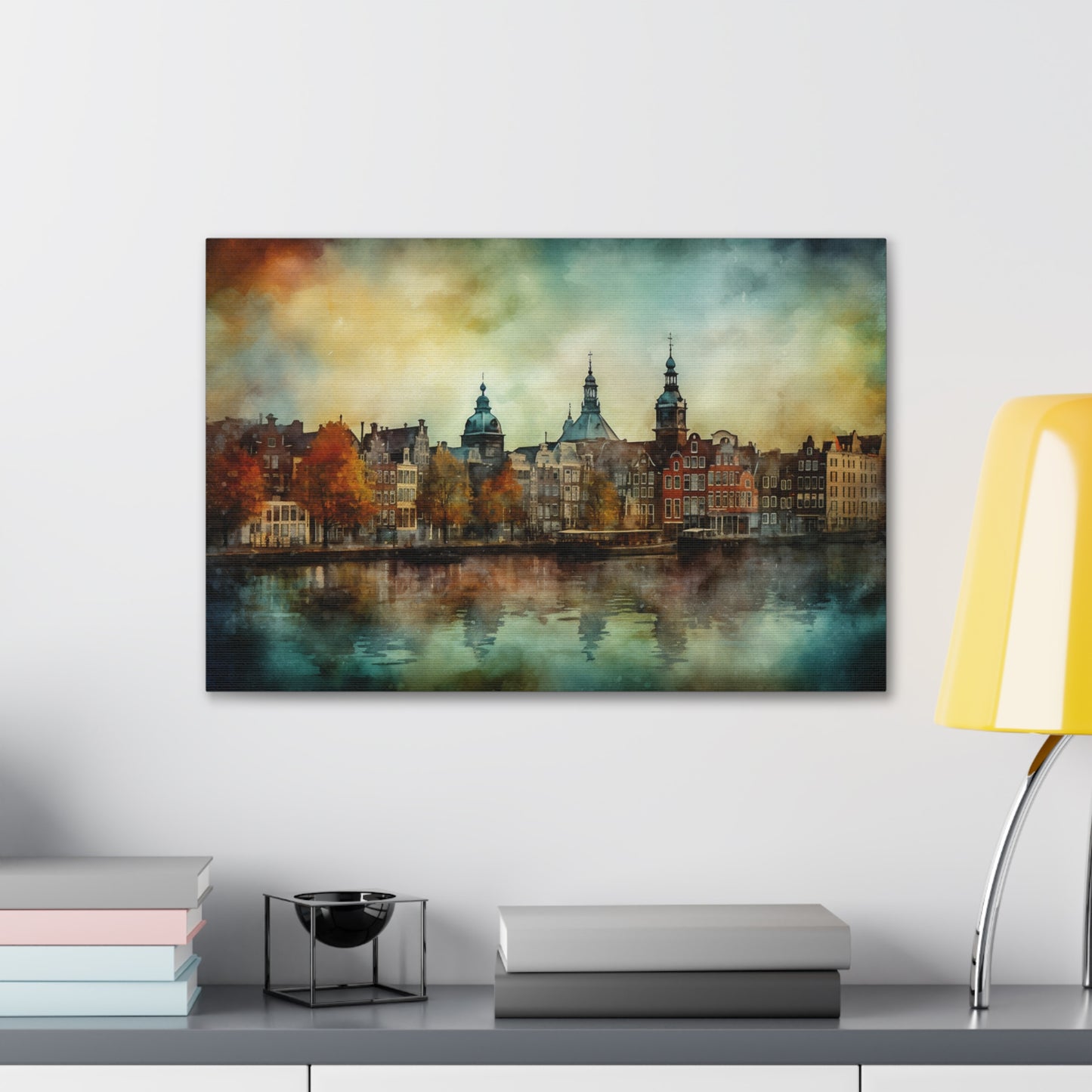 Oil Painting for Living Room Oil Painting for Dining Room Painting for Bedroom Painting for Bedroom Painting of Amsterdam