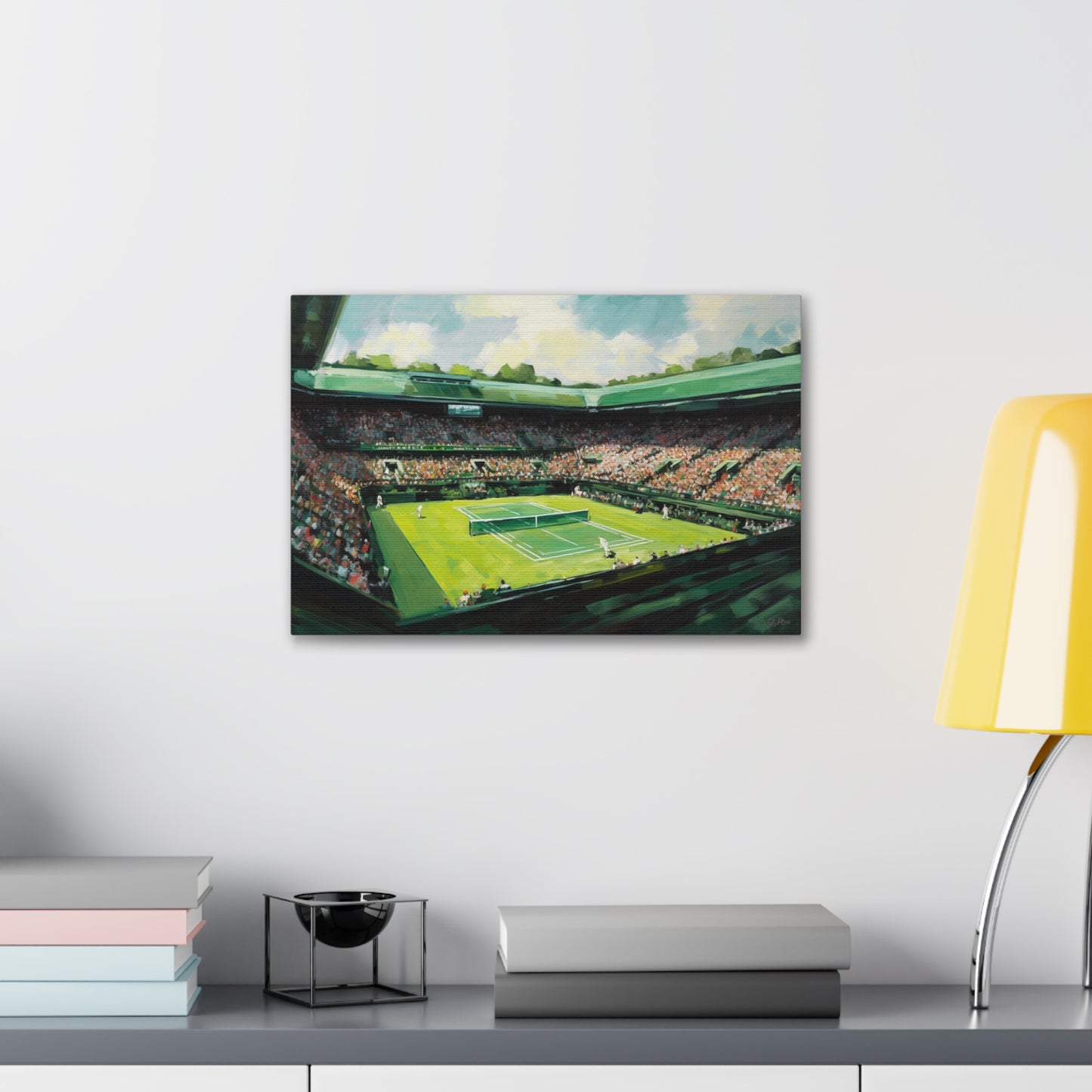 Tennis Painting for Living Room Oil Painting Dining Room Painting for Bedroom Painting for Office Painting of Wimbledon