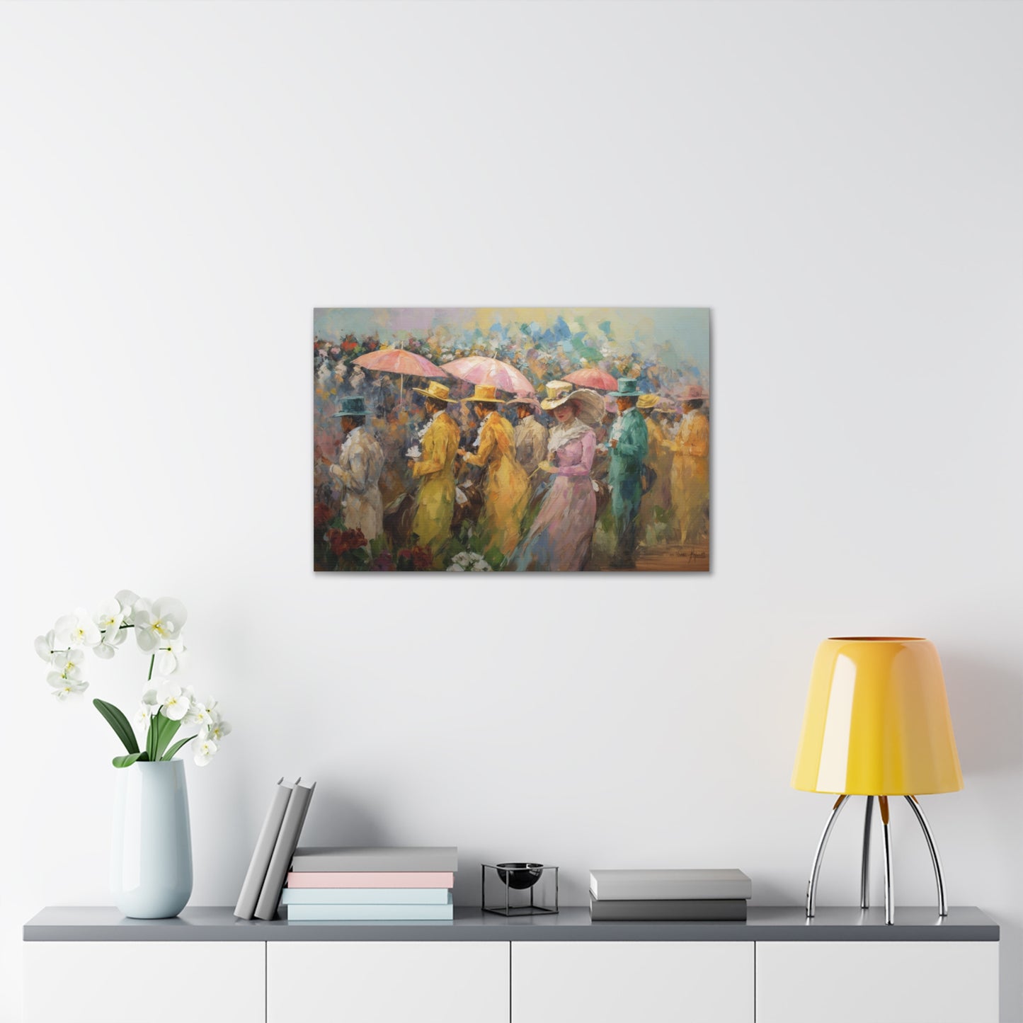 Horse Painting for Living Room Oil Painting for Dining Room Painting for Bedroom Painting for Bedroom Painting on Canvas Kentucky Derby