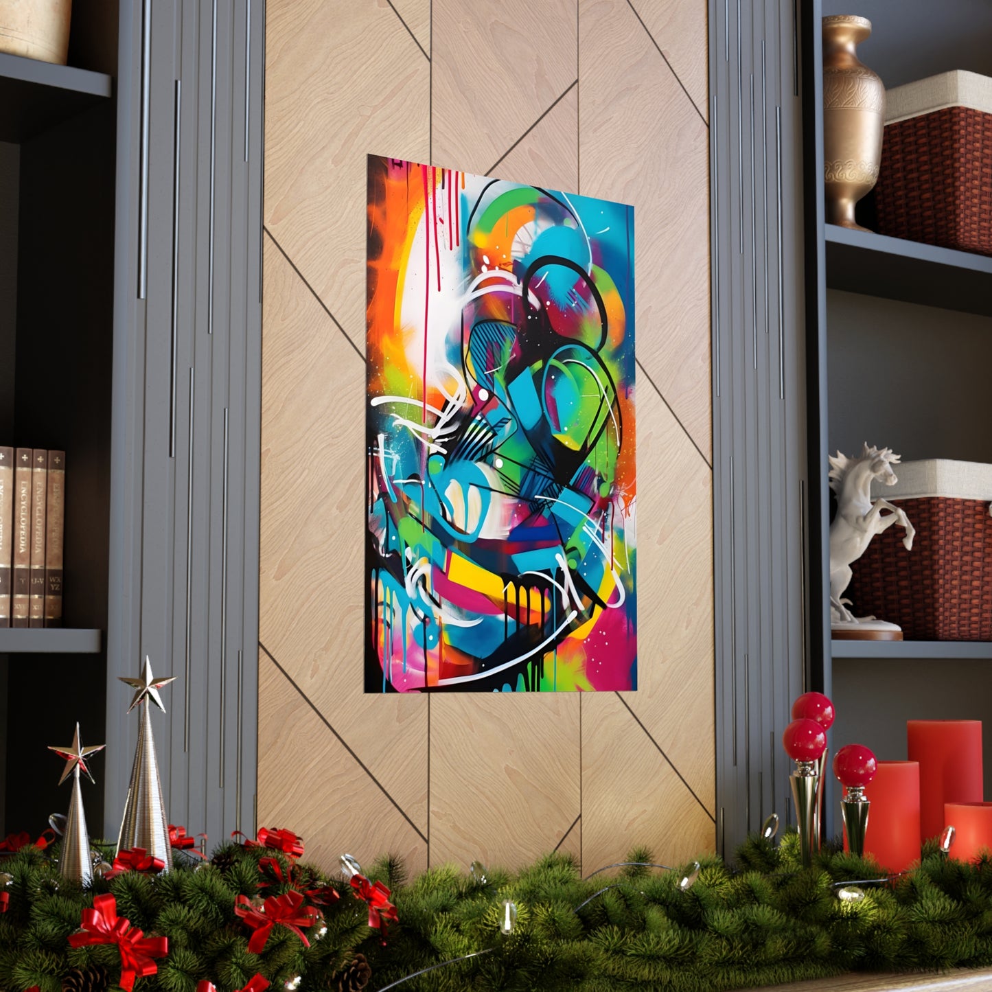 Abstract Art Graffiti Art for Living Room Art for Bedroom Art for Kids Room Art for Office Art