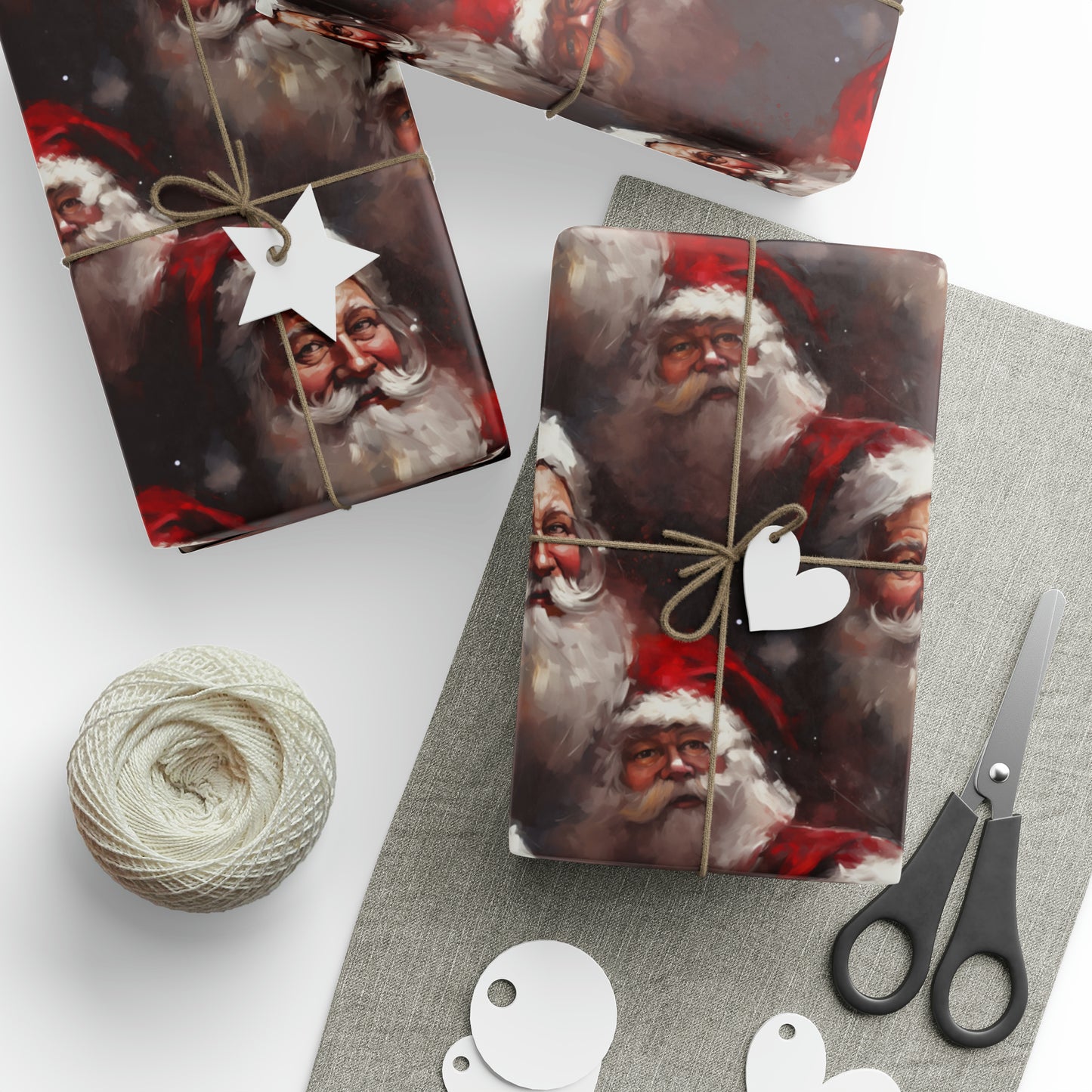 Christmas Wrapping Paper for Christmas Santa Clause Wrapping Paper Custom Wrapping Paper