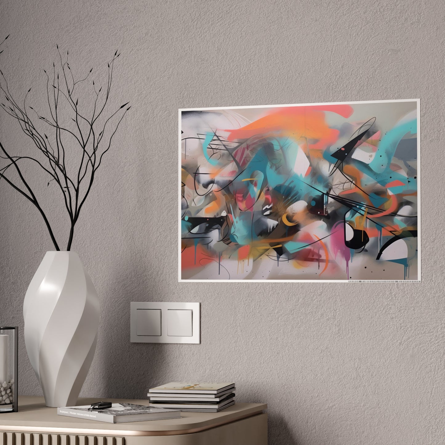 Abstract Art Graffiti Art for Living Room Art for Bedroom Art for Kids Room Art for Office Art