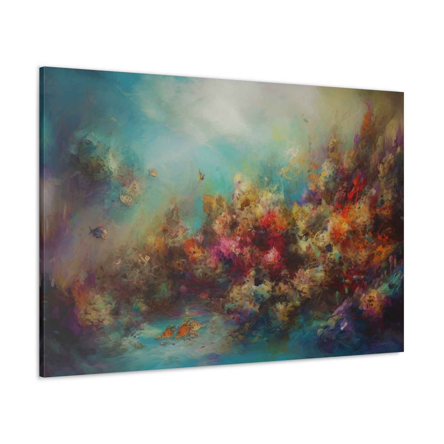 Abstract Oil Painting for Living Room Oil Painting for Dining Room Painting for Bedroom Painting for Office Painting of Coral