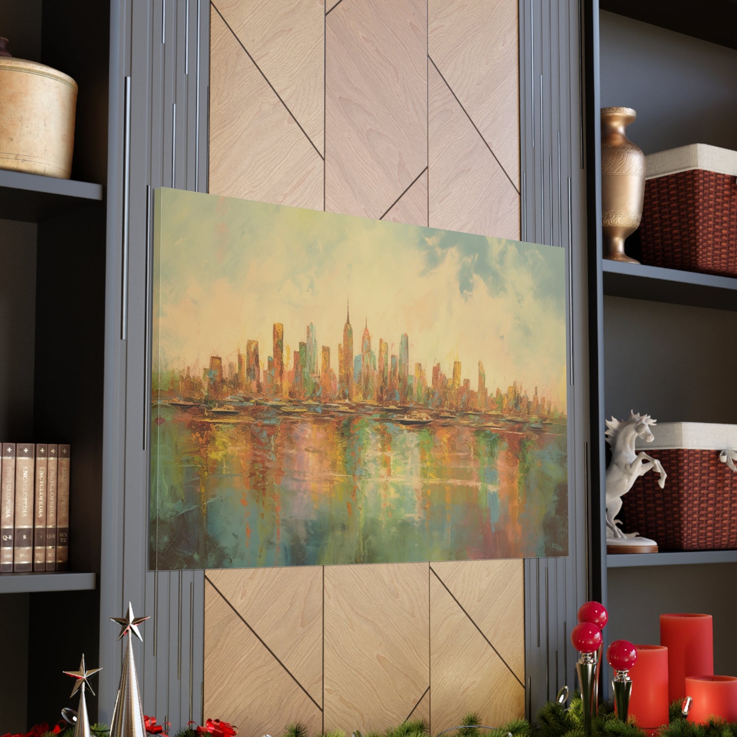 New York City Painting for Living Room Oil Painting for Dining Room Painting for Bedroom Painting for Bedroom Painting of NYC