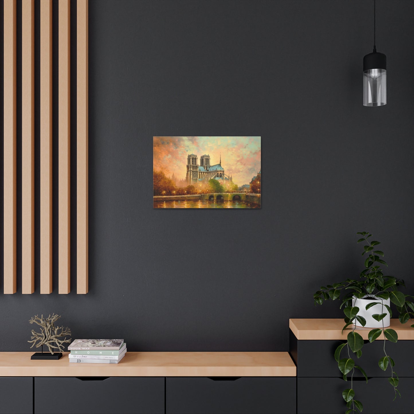 Notre Dame Cathedral Painting for Living Room Oil Painting for Dining Room Painting for Bedroom Painting for Bedroom Painting on Canvas