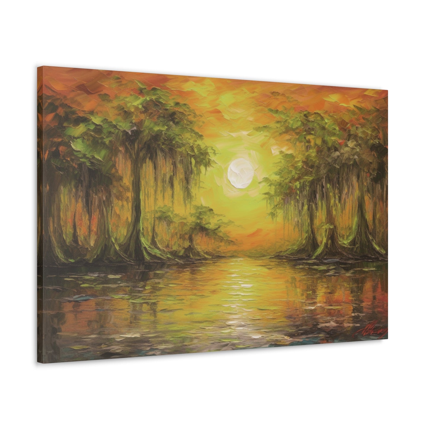 Marsh Painting Abstract Painting for Living Room Oil Painting for Dining Room Painting for Bedroom Painting for Bedroom Painting on Canvas