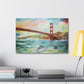 Golden Gate Bridge Painting for Living Room Oil Painting for Dining Room Painting for Bedroom Painting for Office Painting of San Francisco