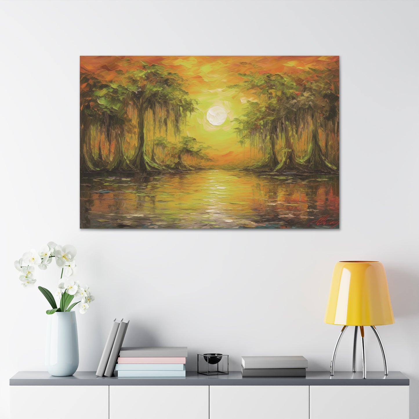 Marsh Painting Abstract Painting for Living Room Oil Painting for Dining Room Painting for Bedroom Painting for Bedroom Painting on Canvas