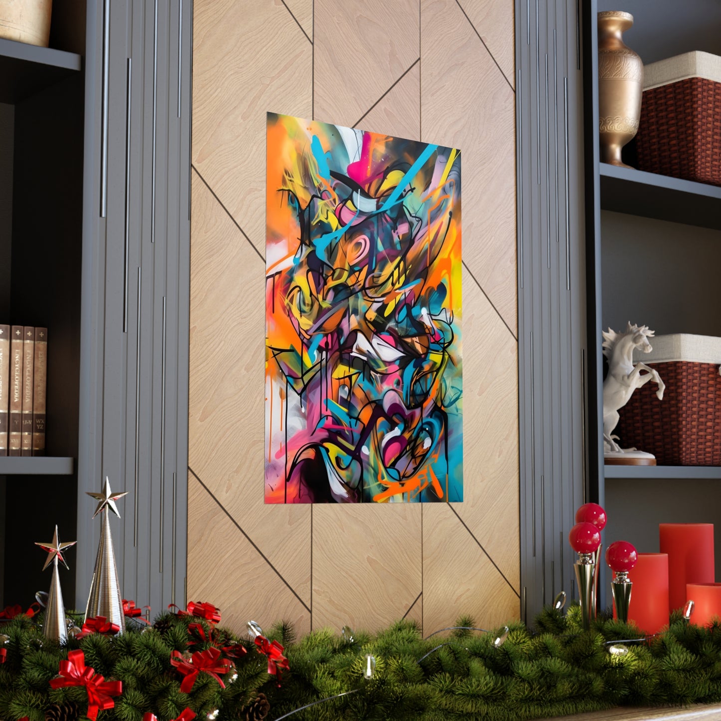 Abstract Art Graffiti Art for Living Room Art for Bedroom Art for Kids Room Art for Office Art