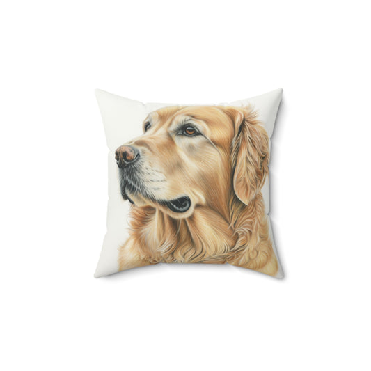 Golden Retriever Pillow for Couch Pillow for Bed Pillow for Living Room Pillow for Bedroom