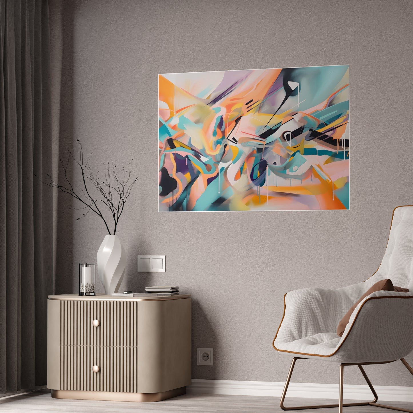 Abstract Art Graffiti Art for Living Room Art for Bedroom Art for Kids Room Art for Office Art