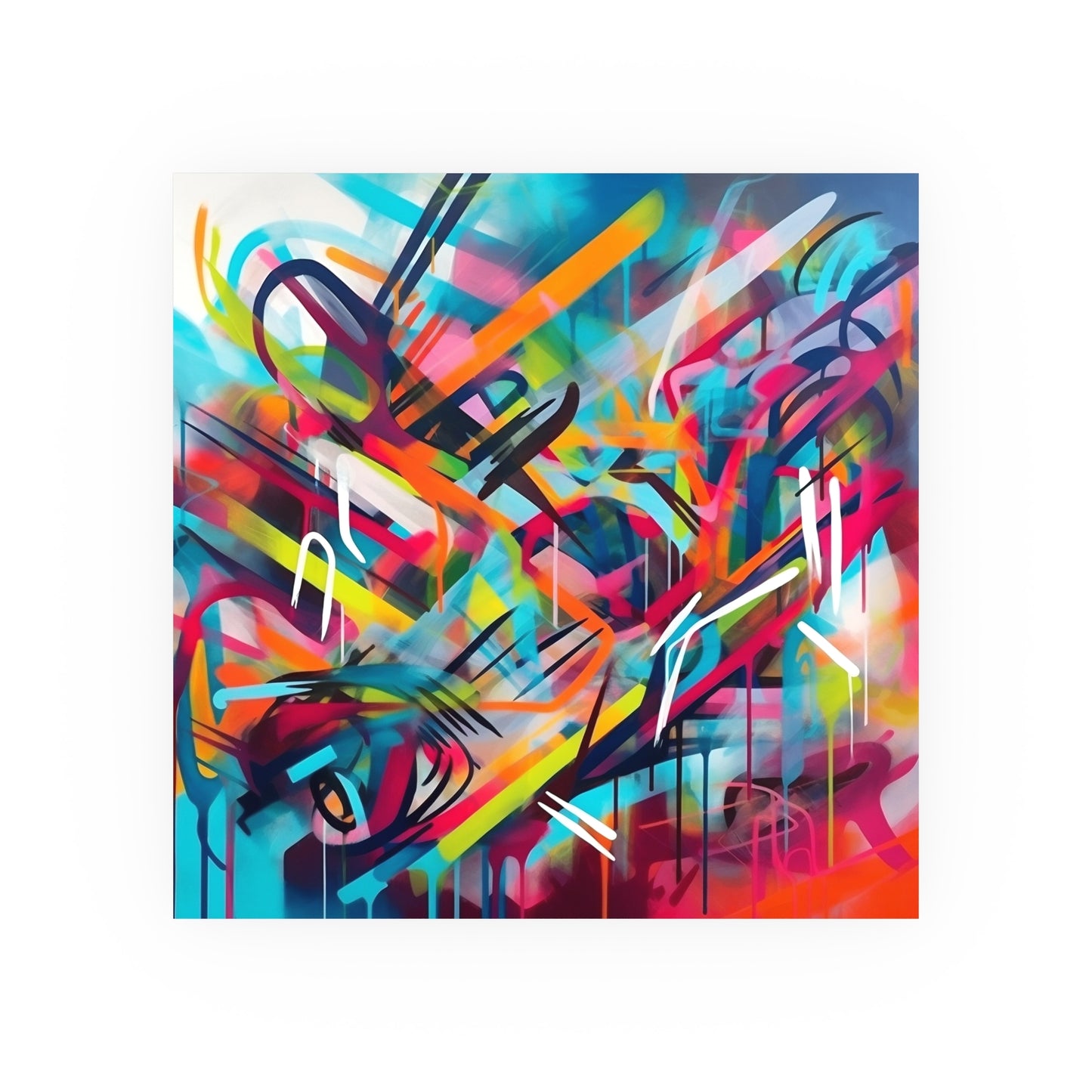 Abstract Art Graffiti Art for Living Room Art for Bedroom Art for Kids Room Art for Office Art