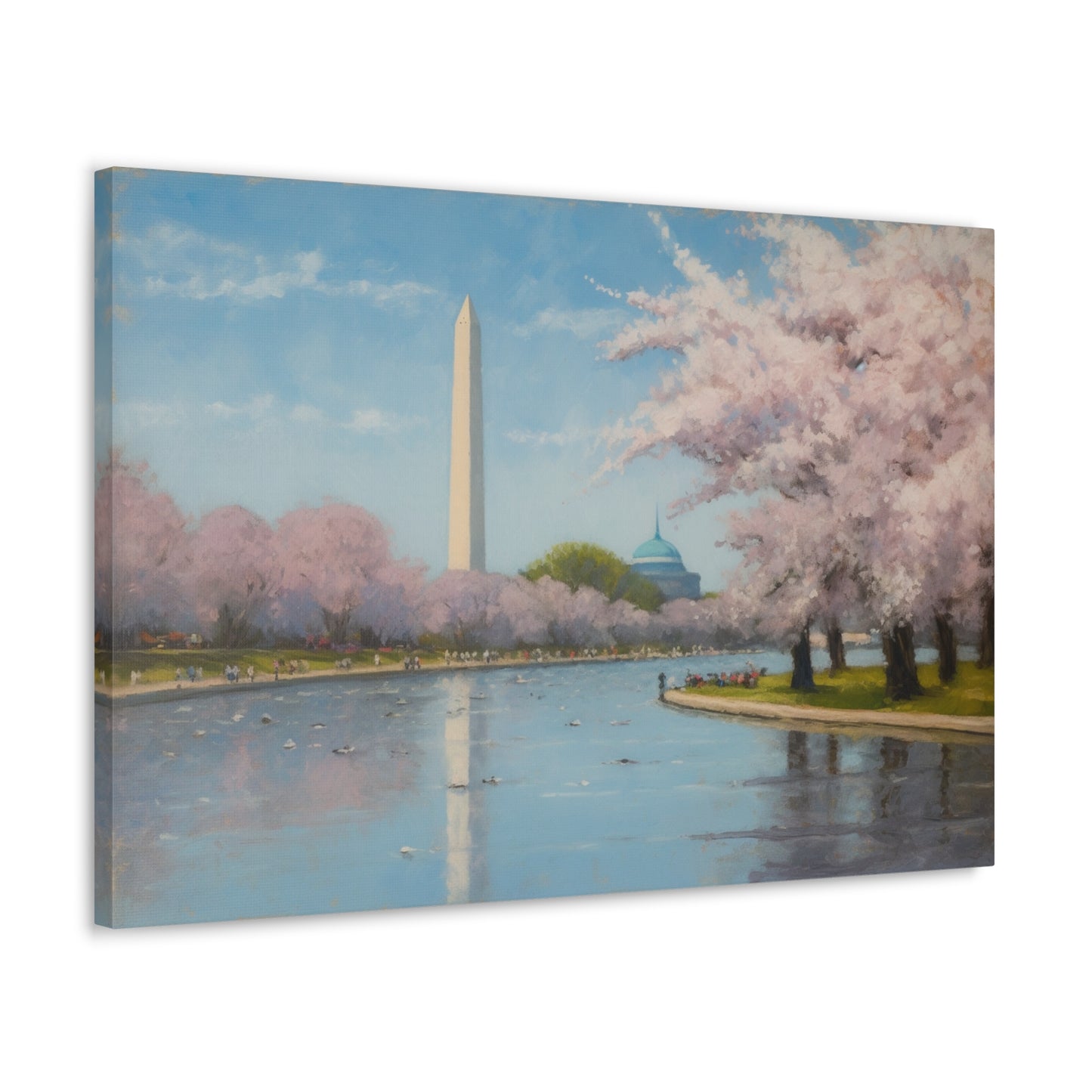 Washington Monument Painting for Living Room Oil Painting for Dining Room Painting for Office Painting of Washington Monument