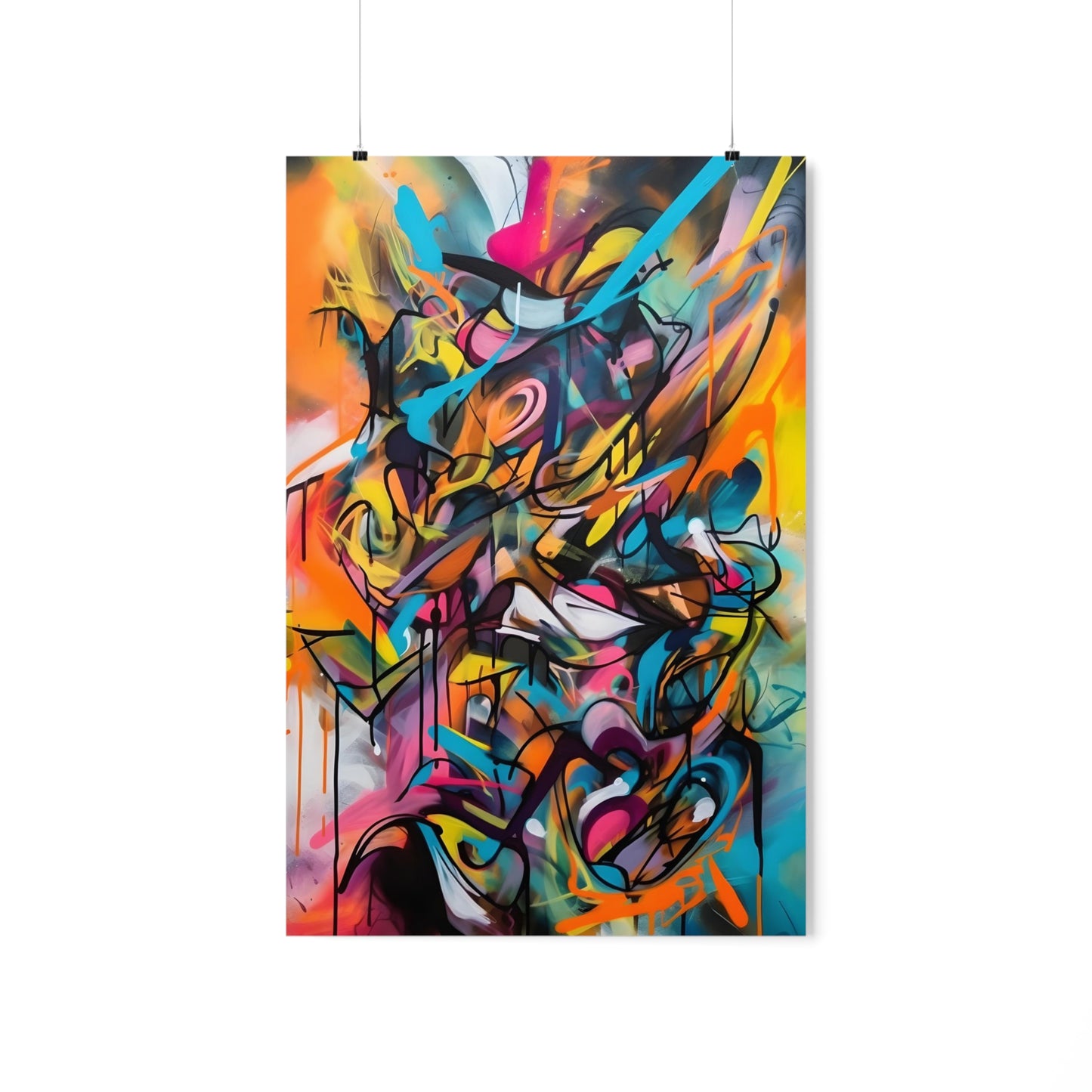 Abstract Art Graffiti Art for Living Room Art for Bedroom Art for Kids Room Art for Office Art