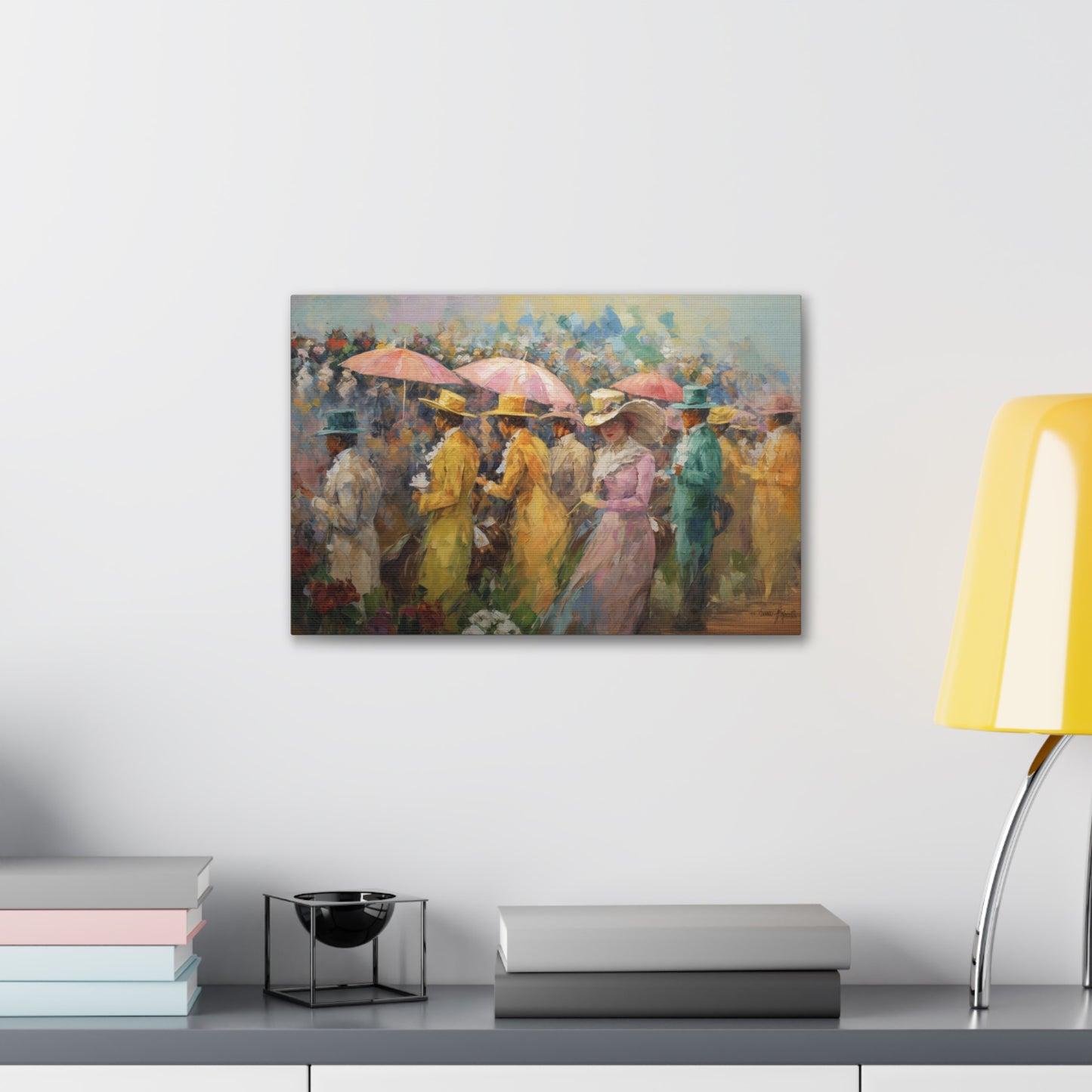 Horse Painting for Living Room Oil Painting for Dining Room Painting for Bedroom Painting for Bedroom Painting on Canvas Kentucky Derby