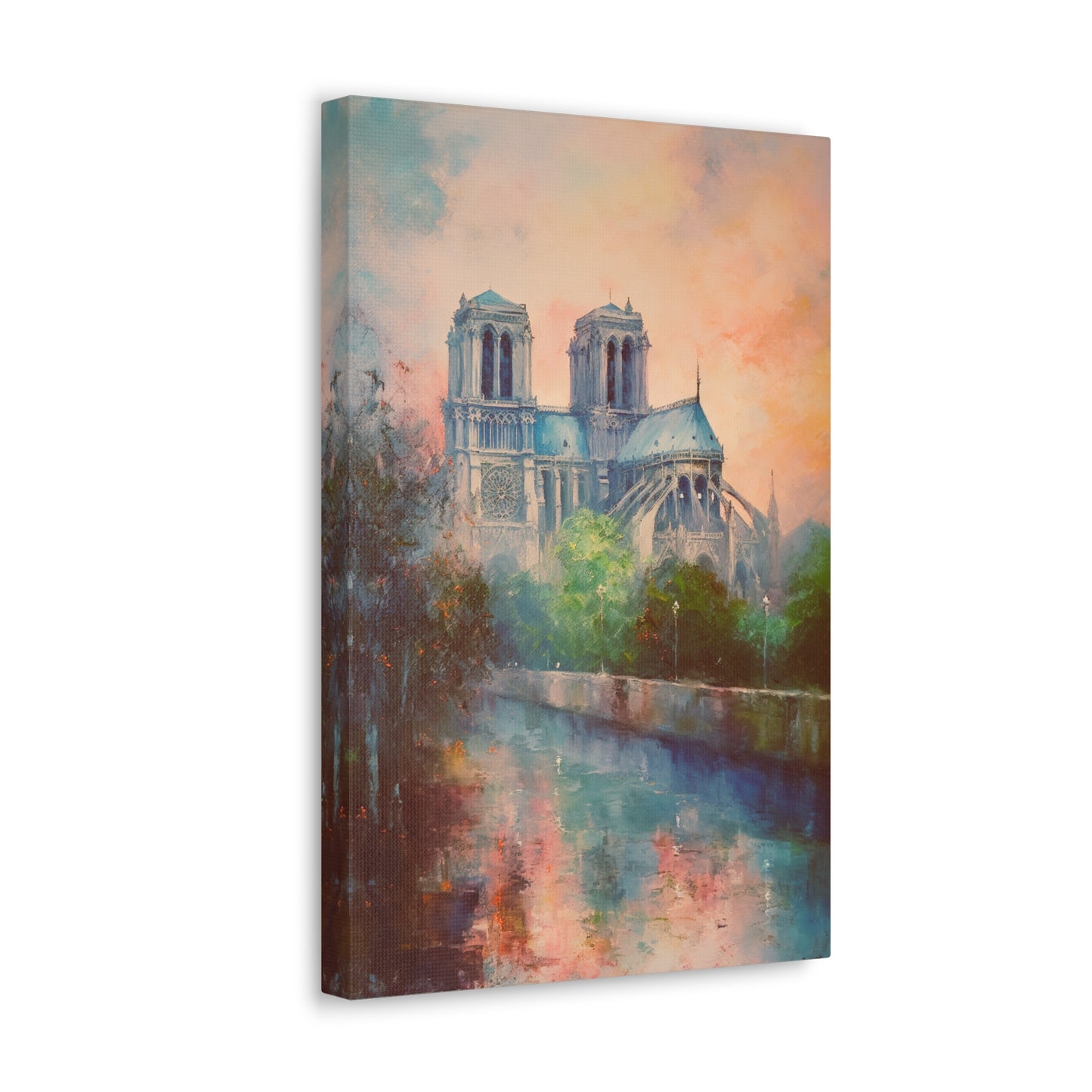 Notre Dame Cathedral Painting for Living Room Oil Painting for Dining Room Painting for Bedroom Painting for Bedroom Painting on Canvas