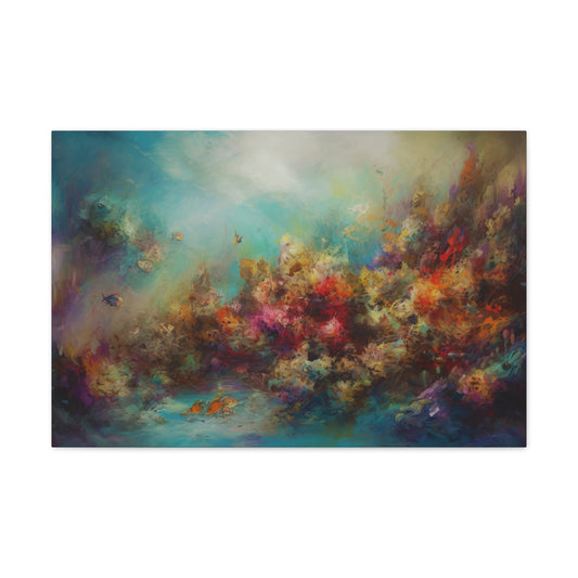 Abstract Oil Painting for Living Room Oil Painting for Dining Room Painting for Bedroom Painting for Office Painting of Coral