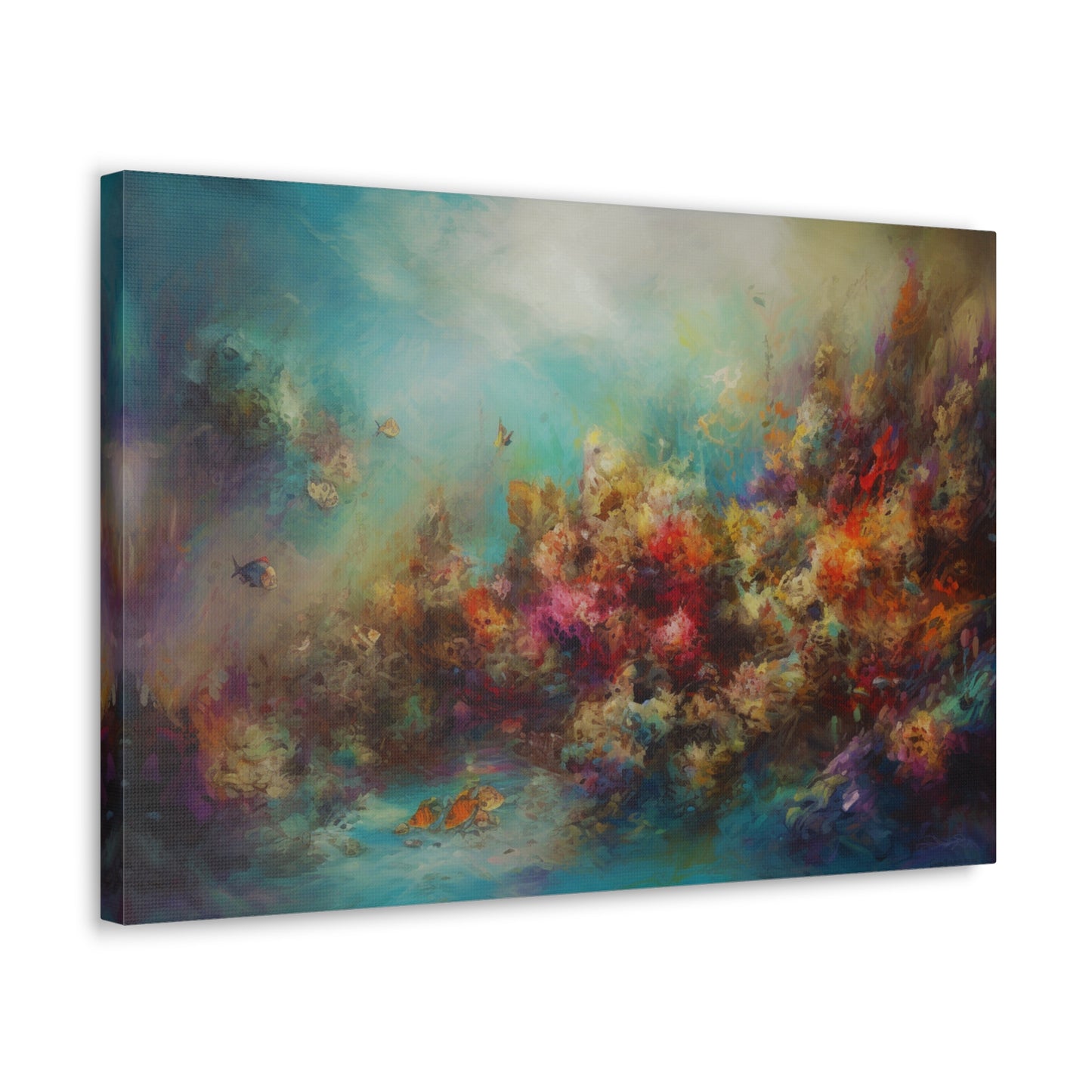 Abstract Oil Painting for Living Room Oil Painting for Dining Room Painting for Bedroom Painting for Office Painting of Coral