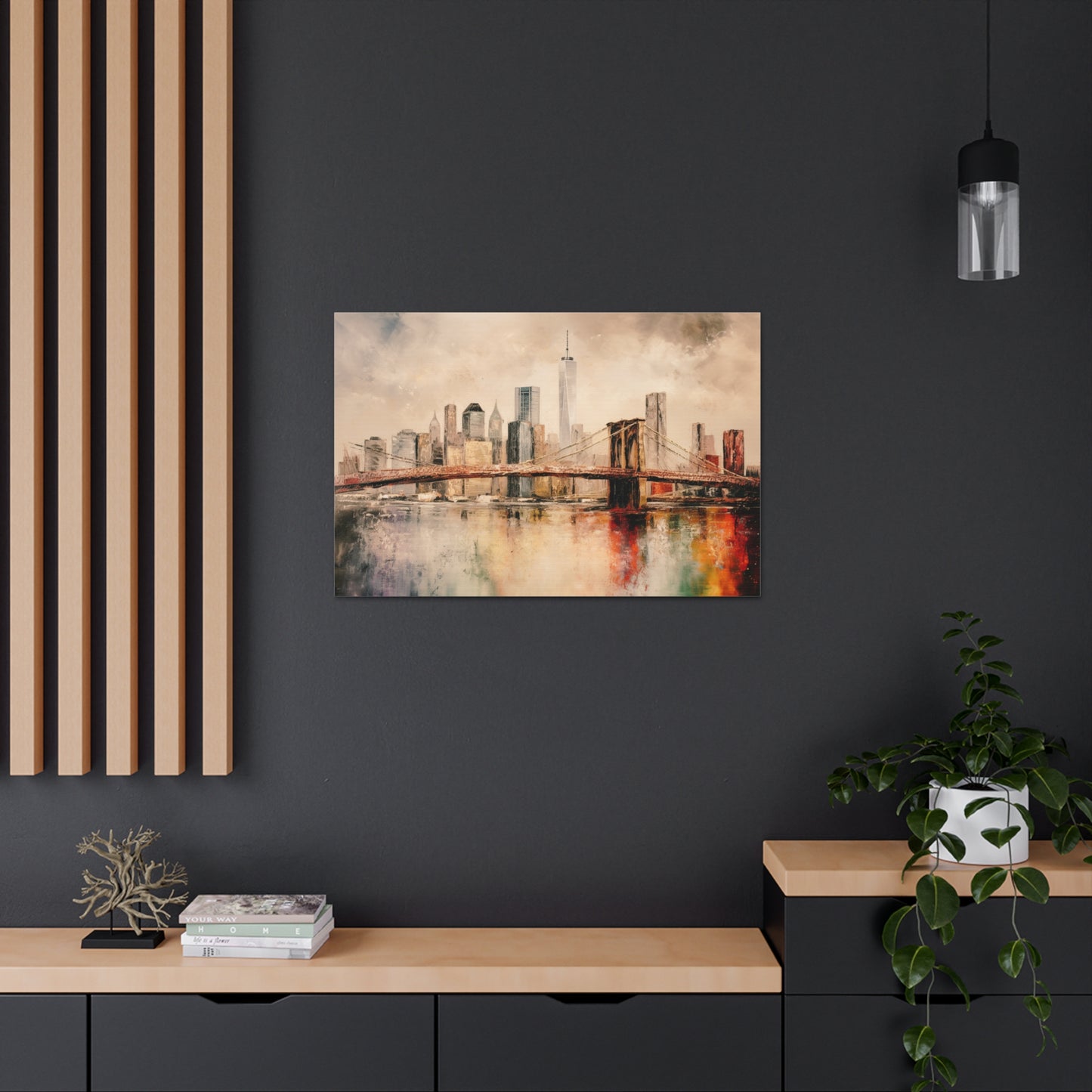 New York City Painting for Living Room Oil Painting for Dining Room Painting for Bedroom Painting for Bedroom Painting of NYC