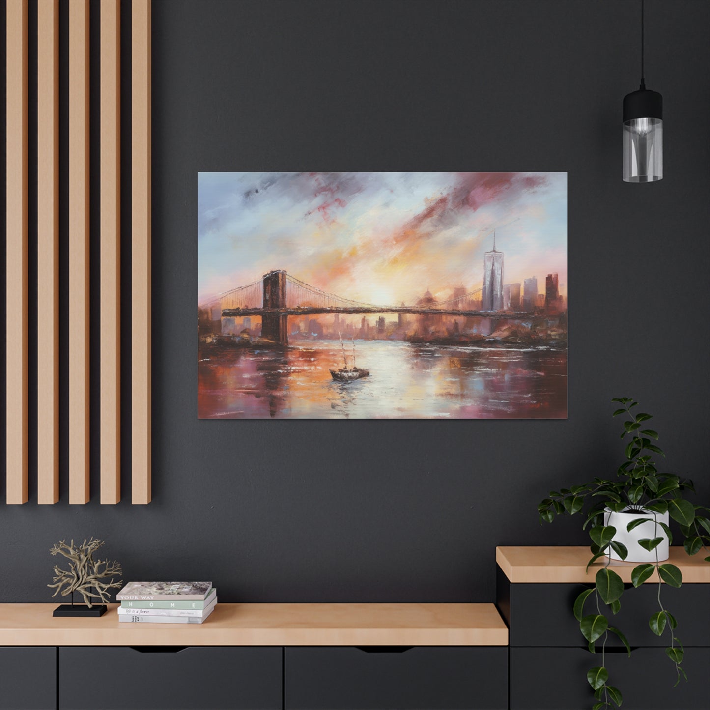 New York City Painting for Living Room Oil Painting for Dining Room Painting for Bedroom Painting for Bedroom Painting of NYC