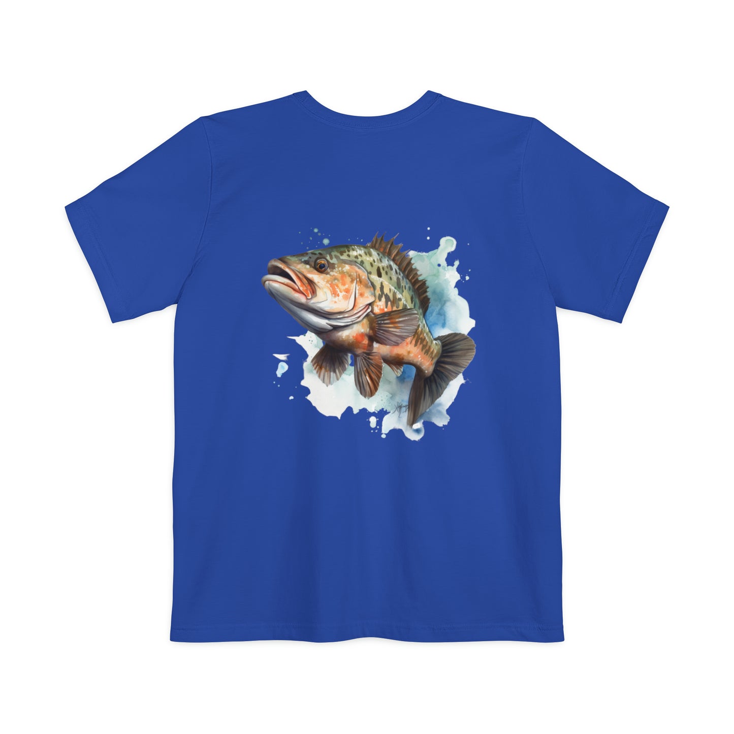 Fishing T-shirt for Fishing T-Shirt of Grouper T-shirt of Fish Pocket T-Shirt