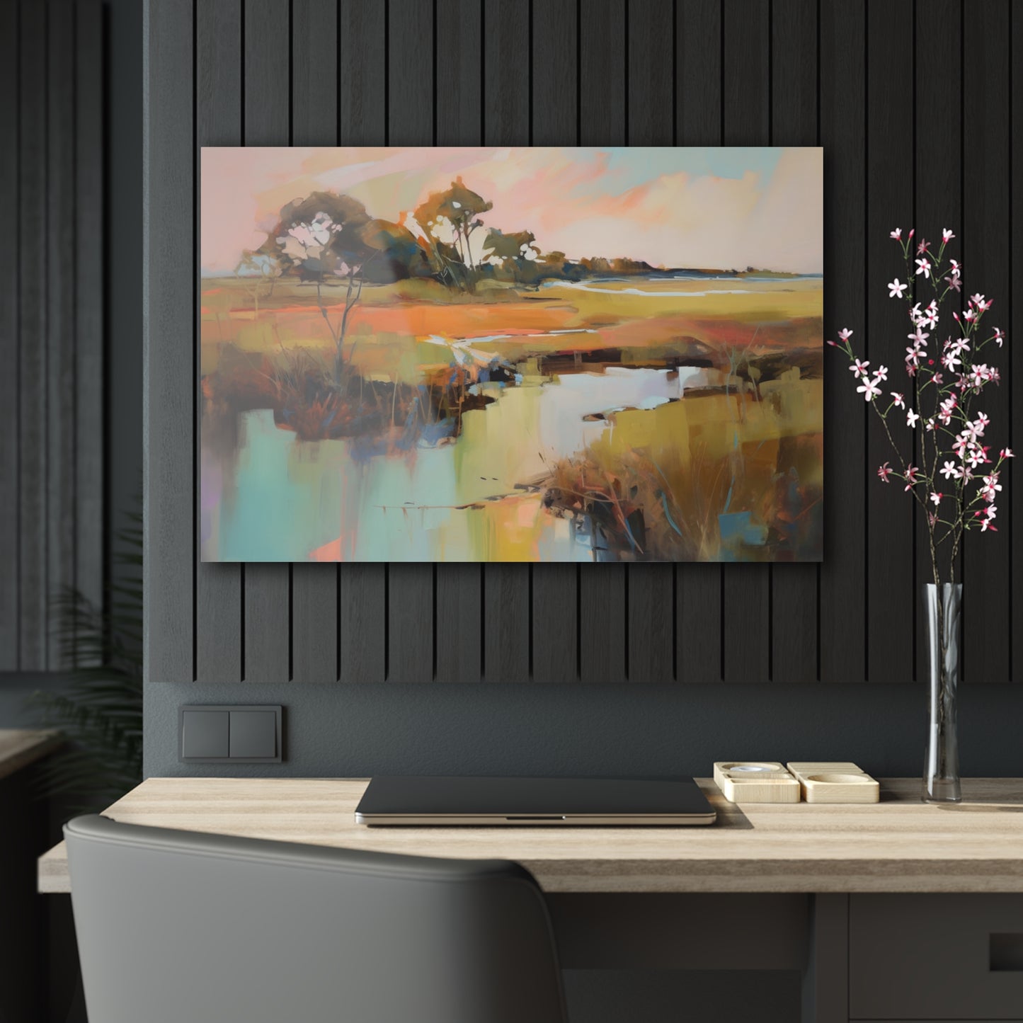 South Carolina Acrylic Oil Painting for Living Room Painting for Dining Room Painting for Bedroom Painting of South Carolina Low Country