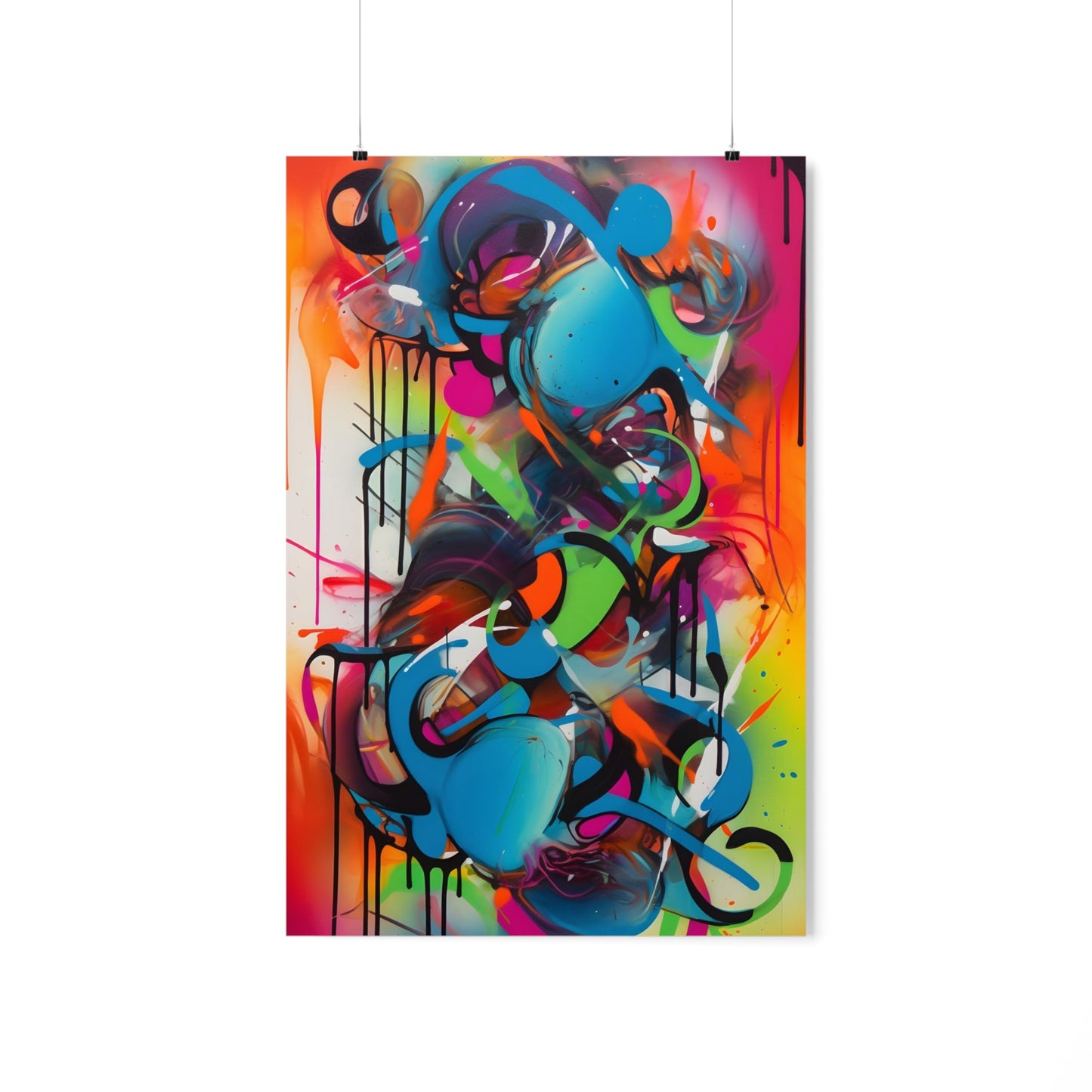 Abstract Art Graffiti Art for Living Room Art for Bedroom Art for Kids Room Art for Office Art