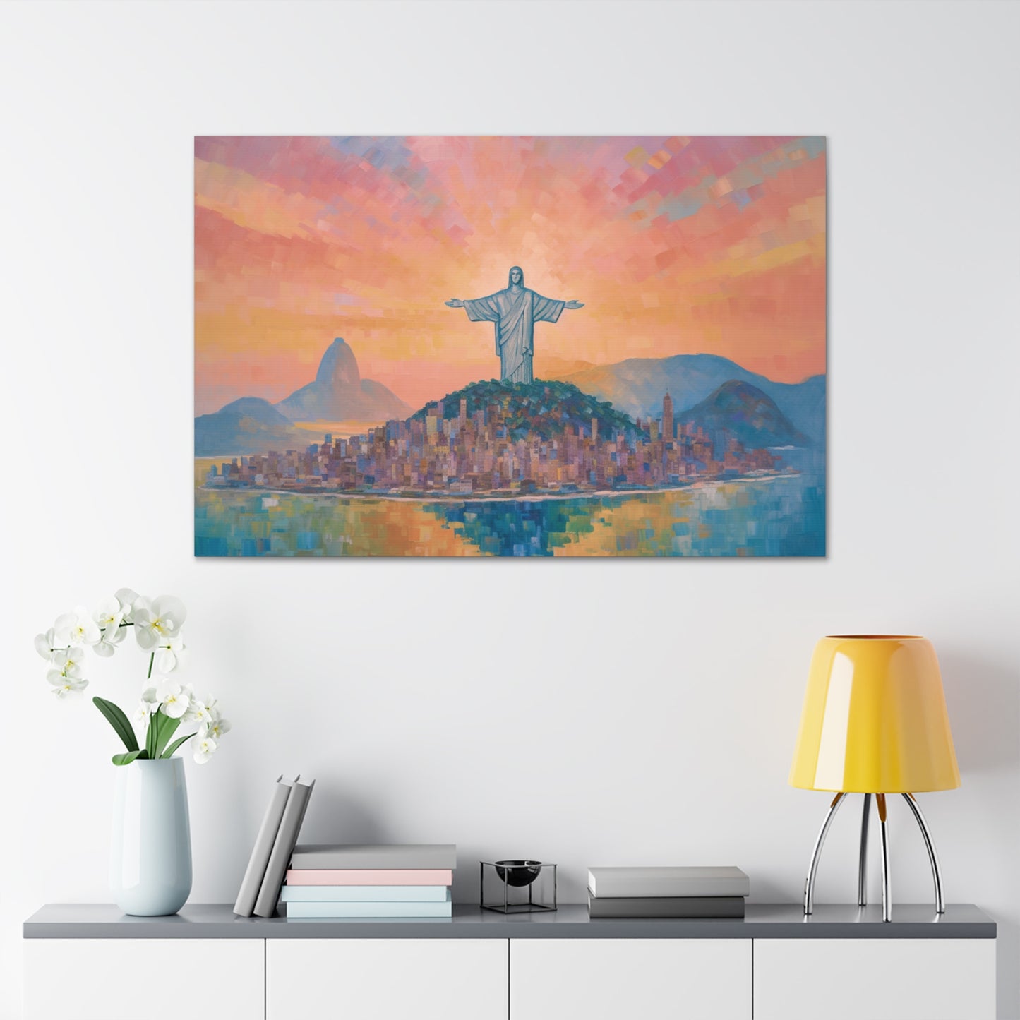 Painting for Living Room Oil Painting for Dining Room Painting for Bedroom Painting for Bedroom Painting of Christ the Redeemer