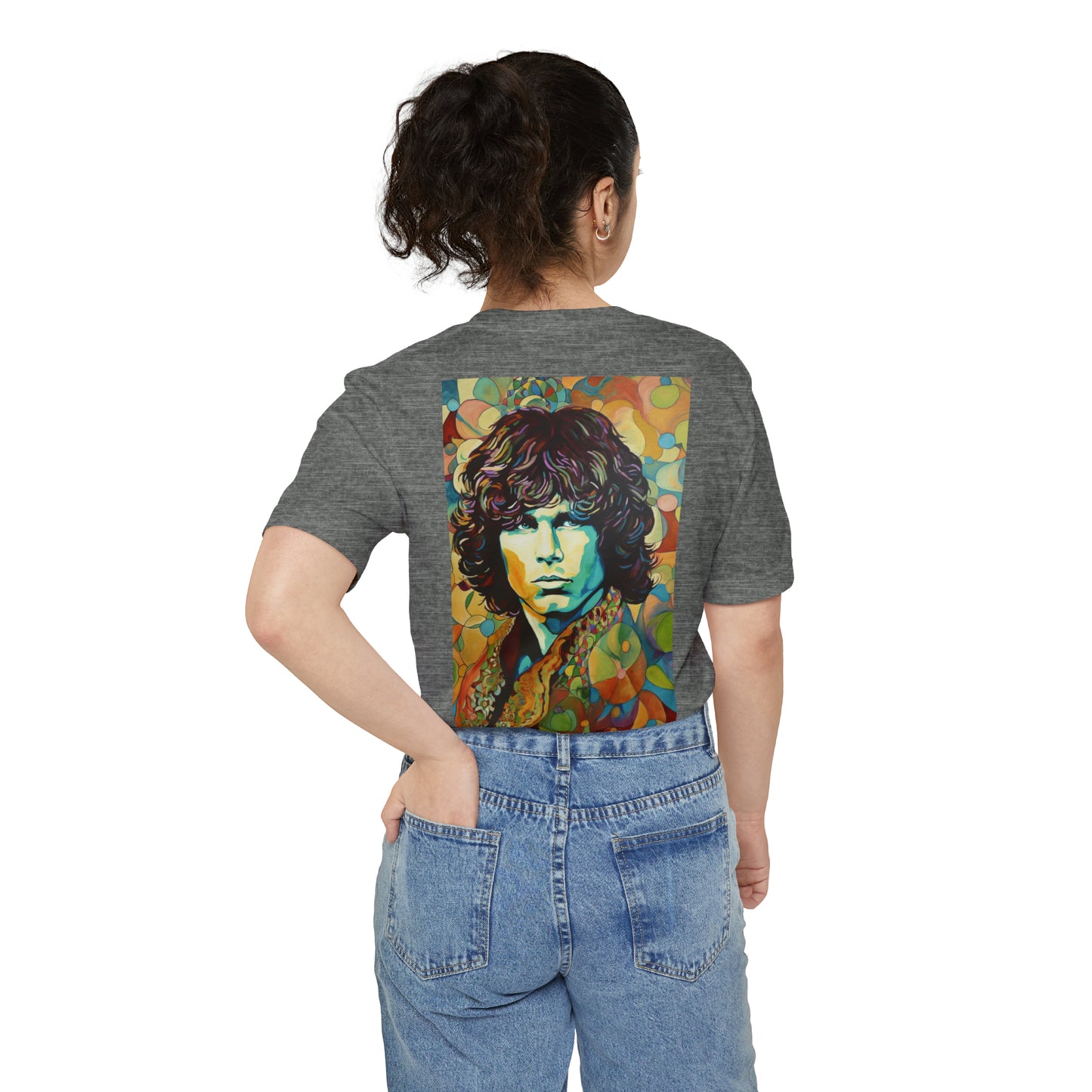 Jim Morrison T-shirt The Doors T-Shirt for Concert T-Shirt for Musical Festival T-shirt Jim Morrison Pocket T-Shirt