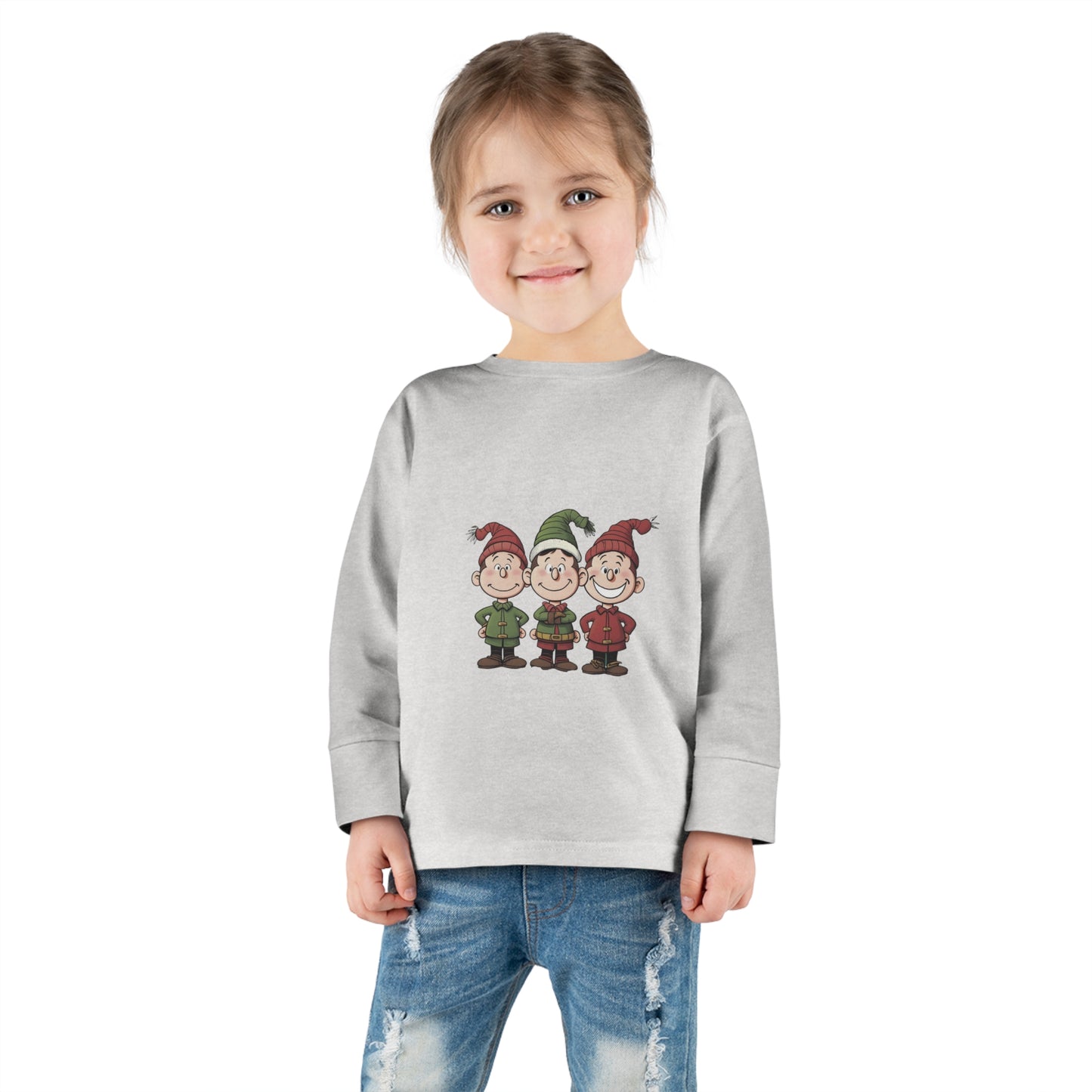 Toddler Christmas Shirt for Christmas Toddler Long Sleeve Christmas Shirt