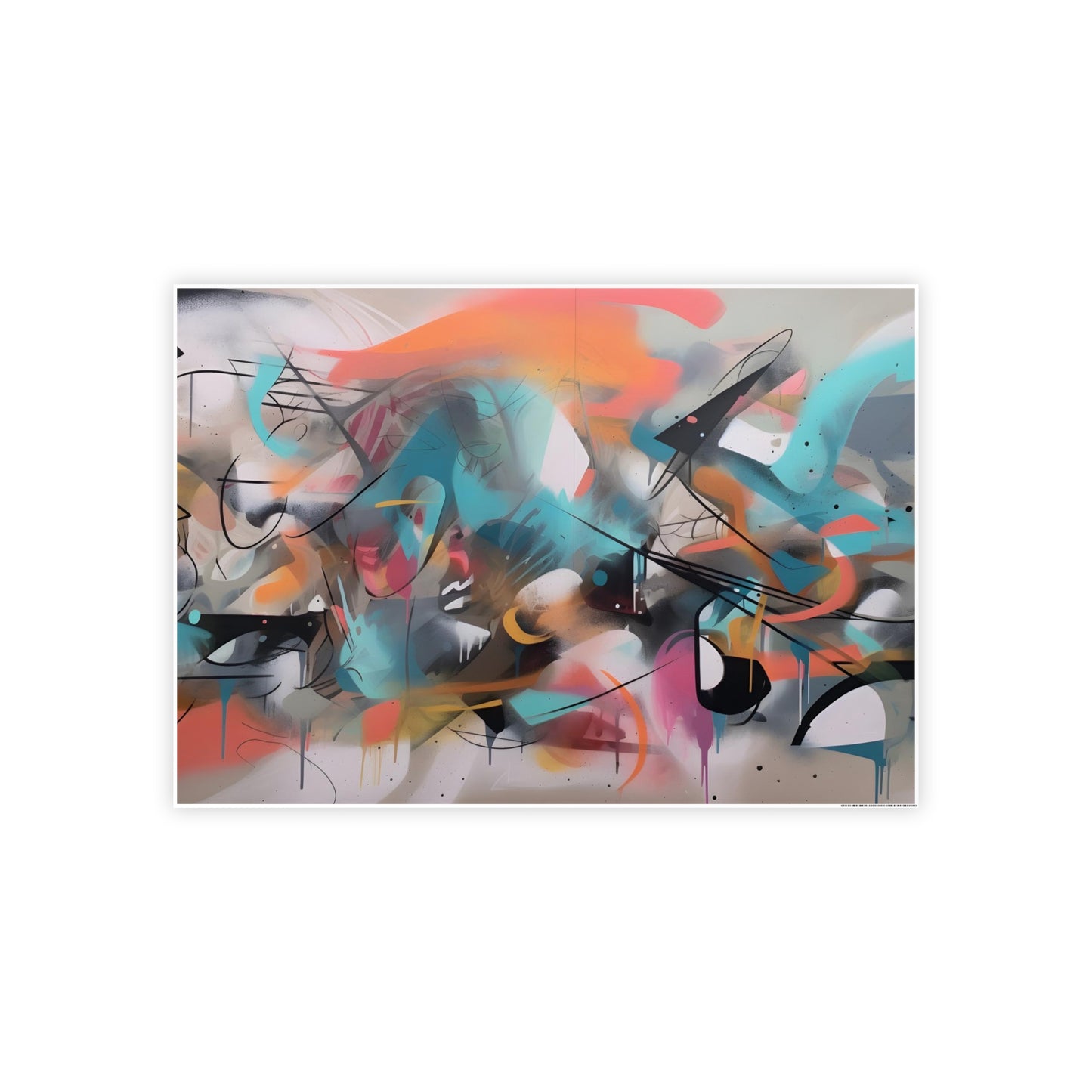 Abstract Art Graffiti Art for Living Room Art for Bedroom Art for Kids Room Art for Office Art