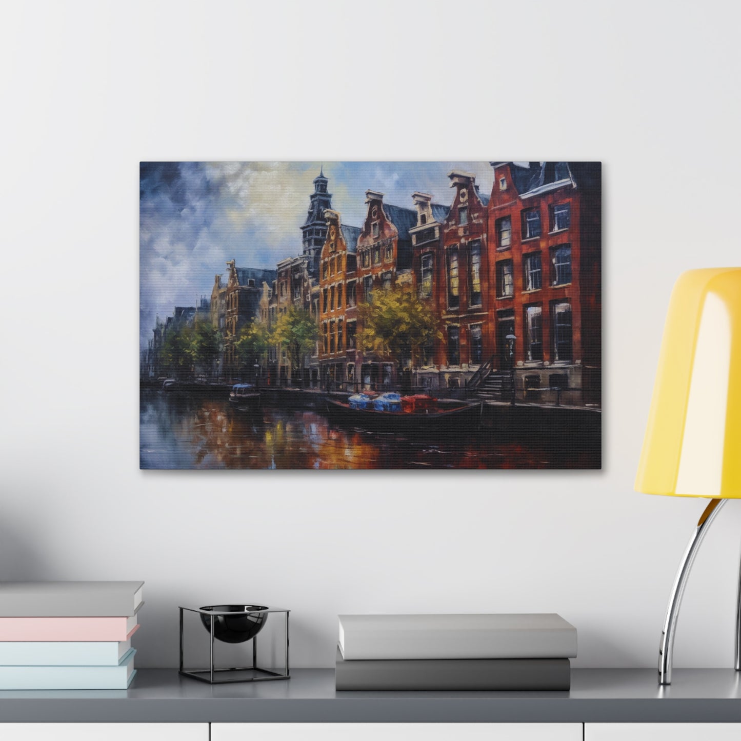 Oil Painting for Living Room Oil Painting for Dining Room Painting for Bedroom Painting for Bedroom Painting of Amsterdam