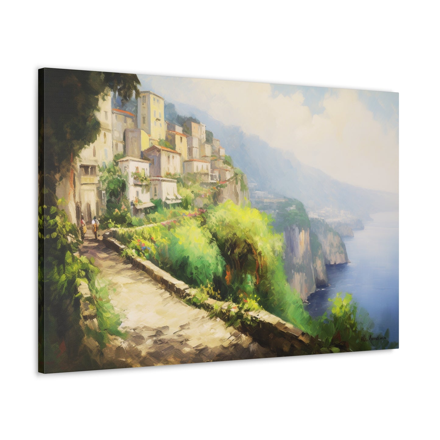 Landscape Painting for Living Room Oil Painting for Dining Room Painting for Bedroom Painting for Office Painting of Amalfi Coast