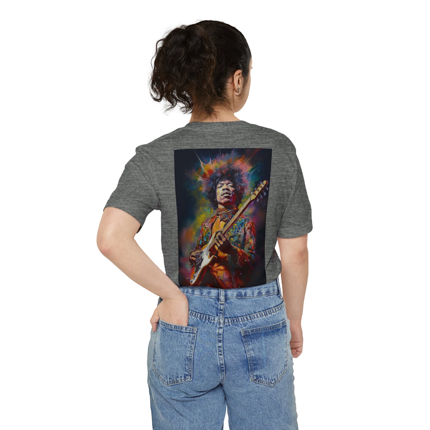 Jimmy Hendrix T-shirt  for Concert T-Shirt for Musical Festival T-shirt Jimmy Hendrix Pocket T-Shirt