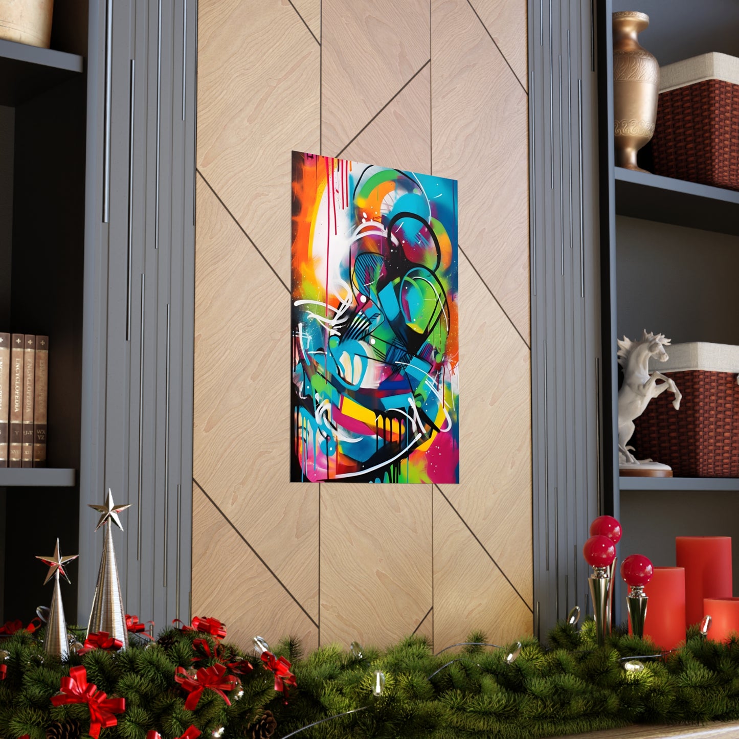 Abstract Art Graffiti Art for Living Room Art for Bedroom Art for Kids Room Art for Office Art