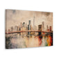 New York City Painting for Living Room Oil Painting for Dining Room Painting for Bedroom Painting for Bedroom Painting of NYC