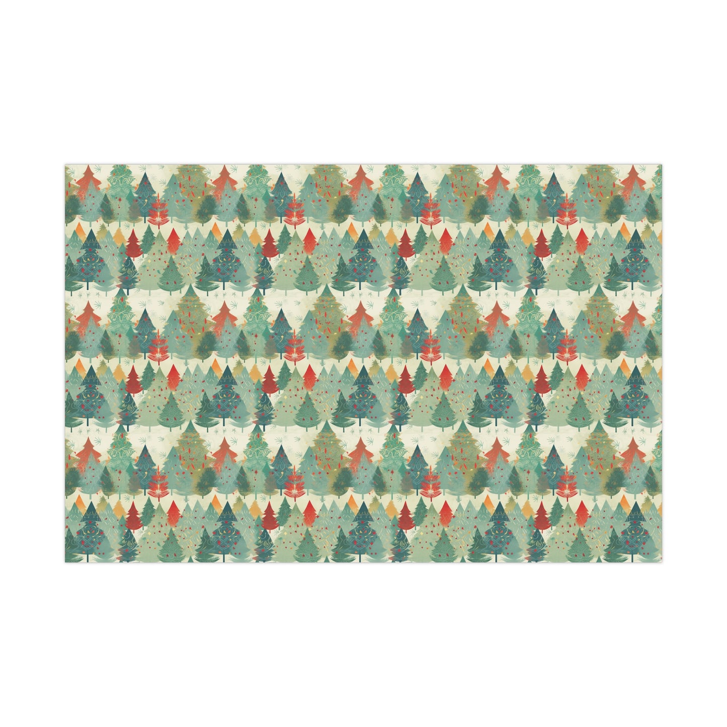 Christmas Tree Wrapping Paper for Christmas Wrapping Paper for Birthday Wrapping Paper Designer Wrapping Paper