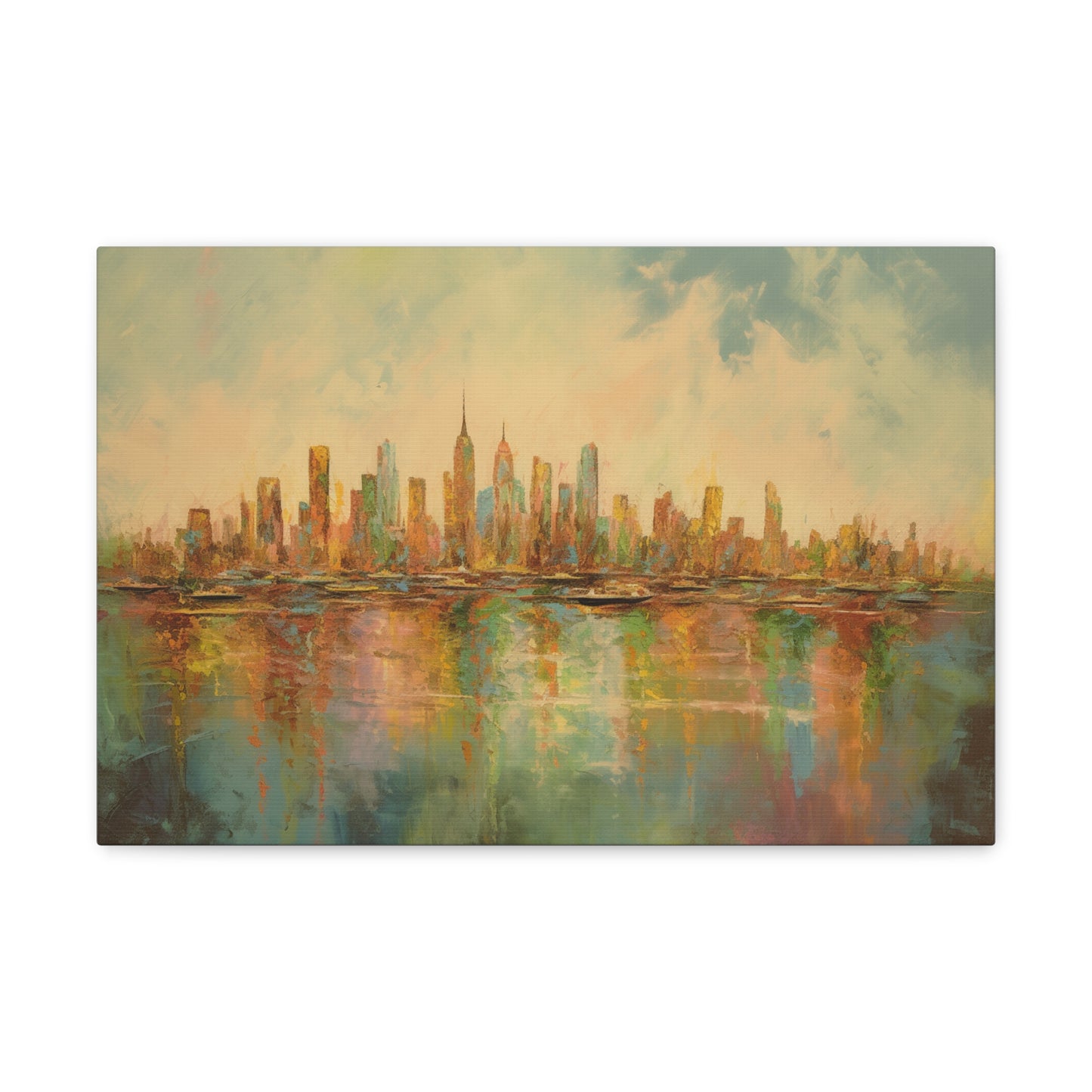 New York City Painting for Living Room Oil Painting for Dining Room Painting for Bedroom Painting for Bedroom Painting of NYC