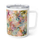 Floral Insulated Coffee Mug 10oz Hot Chocolate Mug for Tea Mug for Coffee Designer Coffee Cup Travel Mug Insulated Cup