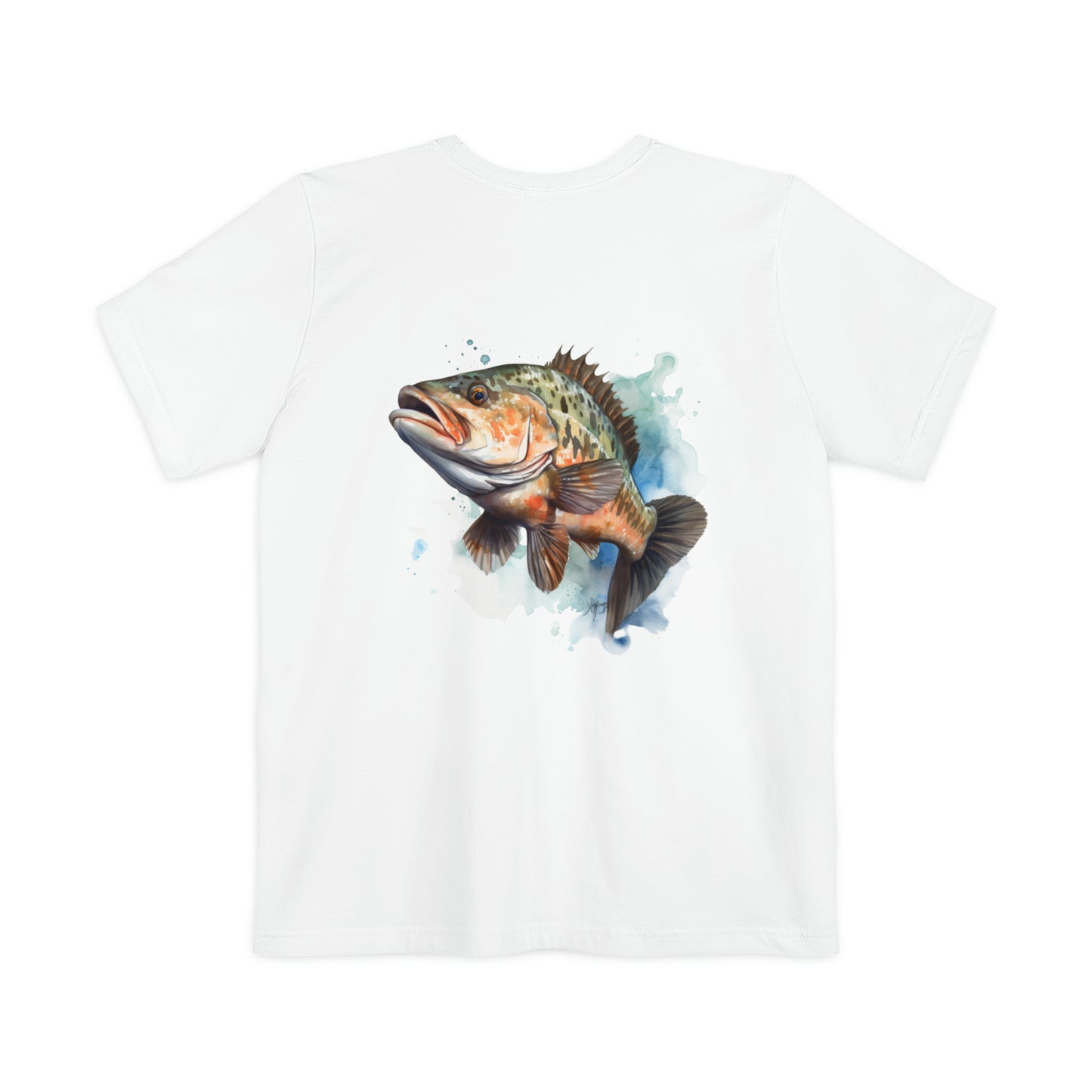 Fishing T-shirt for Fishing T-Shirt of Grouper T-shirt of Fish Pocket T-Shirt