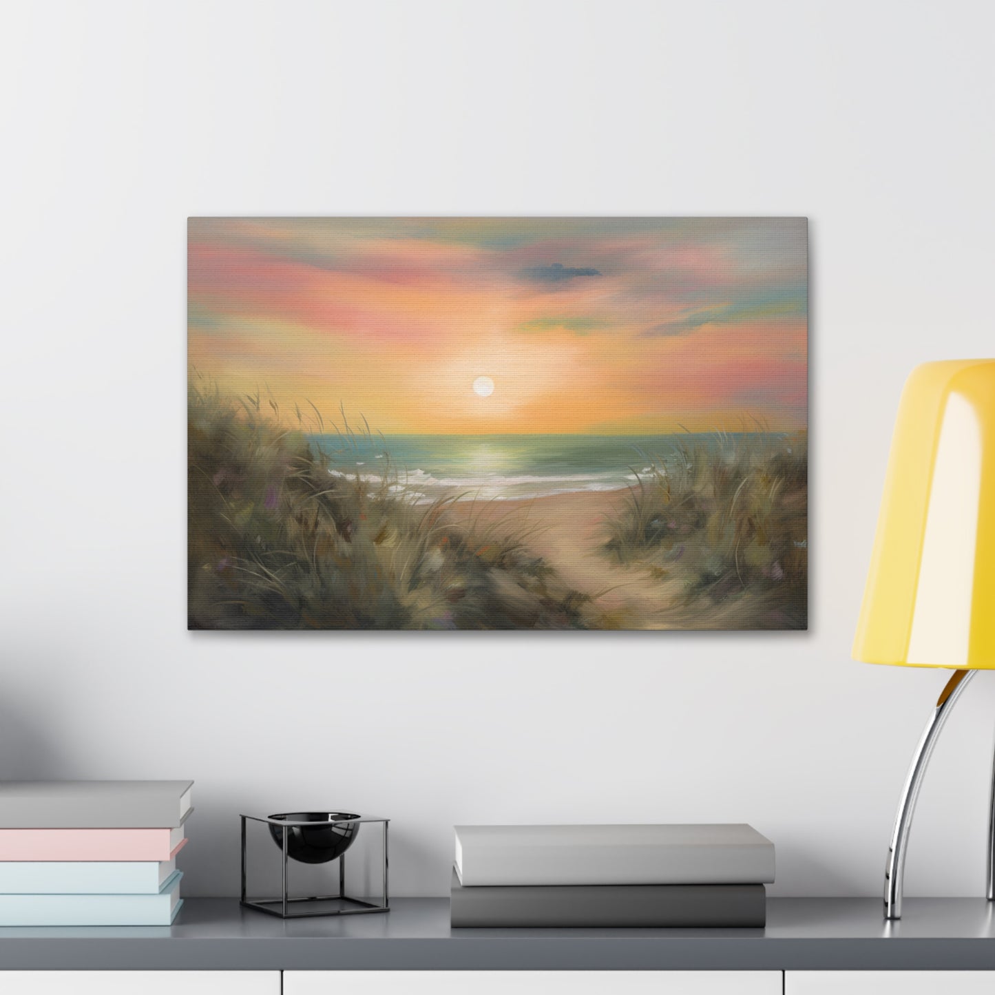 Sunset Painting for Living Room Oil Painting for Dining Room Painting for Bedroom Painting for Bedroom Painting on Canvas Beach Painting