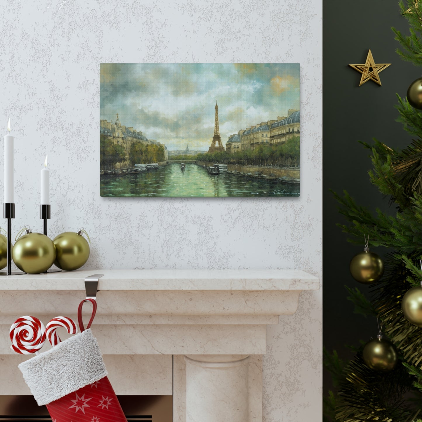 Eiffel Tower Painting for Living Room Oil Painting for Dining Room Painting for Bedroom Painting for Bedroom Painting of Paris