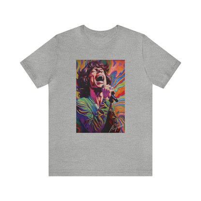 Rolling Stones T-shirt  Mick Jagger T-Shirt for Concert T-Shirt for Musical Festival T-shirt Rolling Stones Pocket T-Shirt