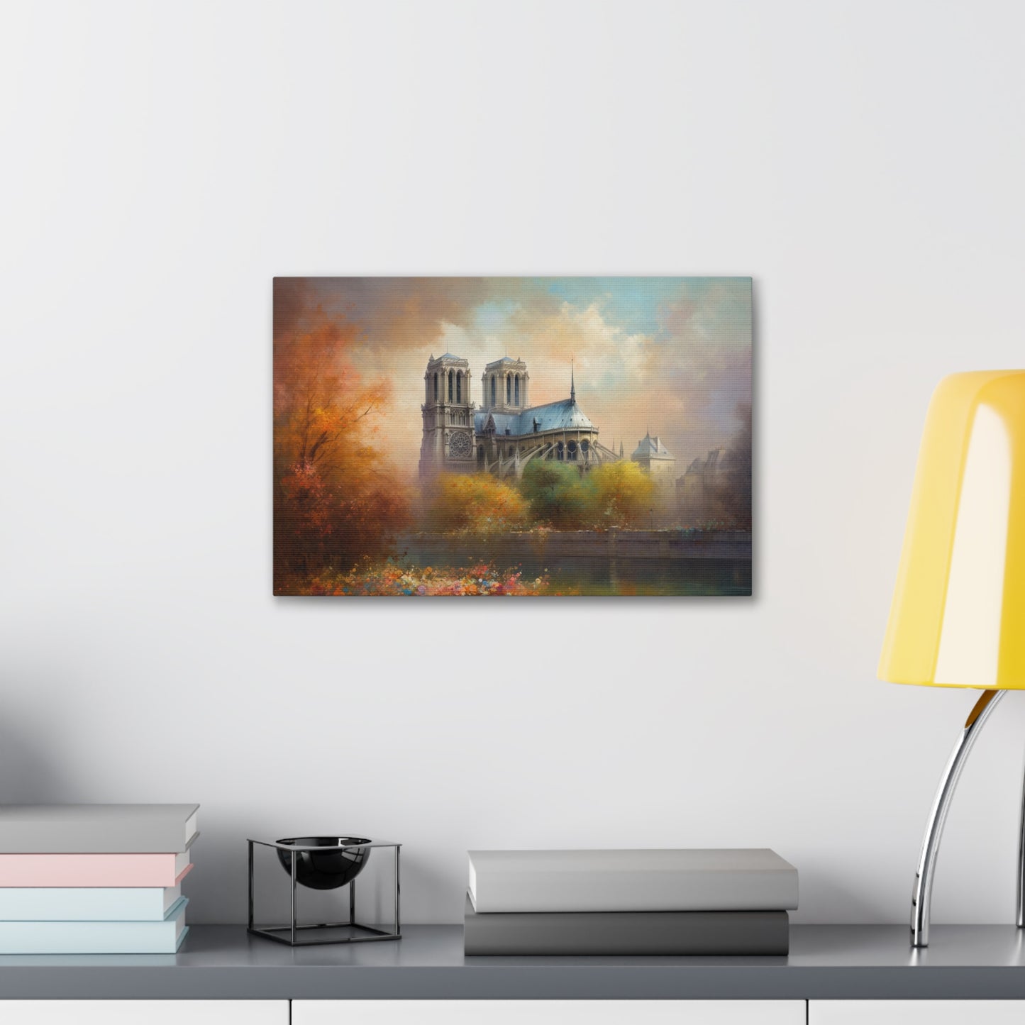 Notre Dame Cathedral Painting for Living Room Oil Painting for Dining Room Painting for Bedroom Painting for Bedroom Painting on Canvas