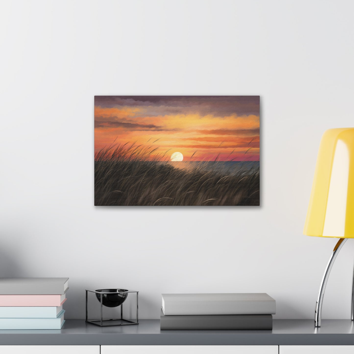 Sunset Painting for Living Room Oil Painting for Dining Room Painting for Bedroom Painting for Bedroom Painting on Canvas Beach Painting