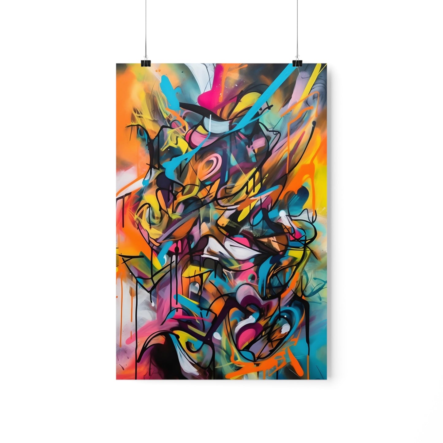 Abstract Art Graffiti Art for Living Room Art for Bedroom Art for Kids Room Art for Office Art